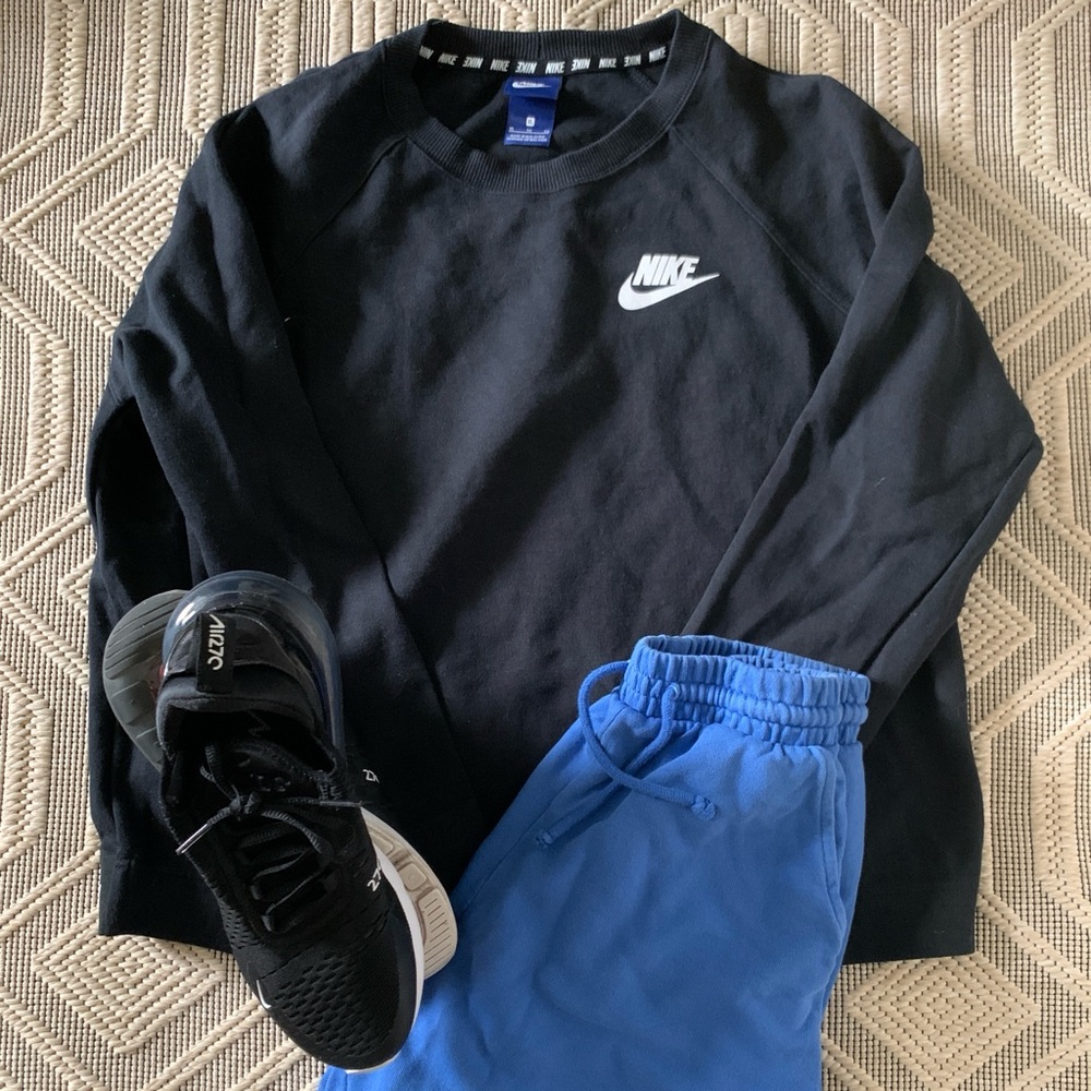 Nike Black Crewneck